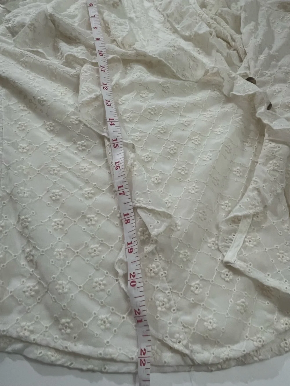 STUNNING MAEVE ANTHROPOLOGIE LAILA RUFFLED BLOUSE Size 2 - Picture 6 of 8